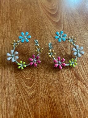 Paparazzi Colorful Floral Post Earrings